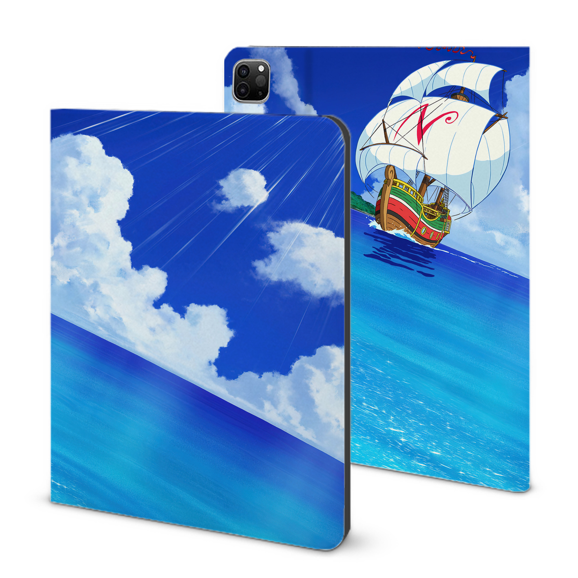 （画像用） ドラえもん Doraemon IPad ケース ブック型 PUレザー TPU 耐衝撃 軽量 薄型 ペン収納なし 全面保護 IPad 各モデル対応